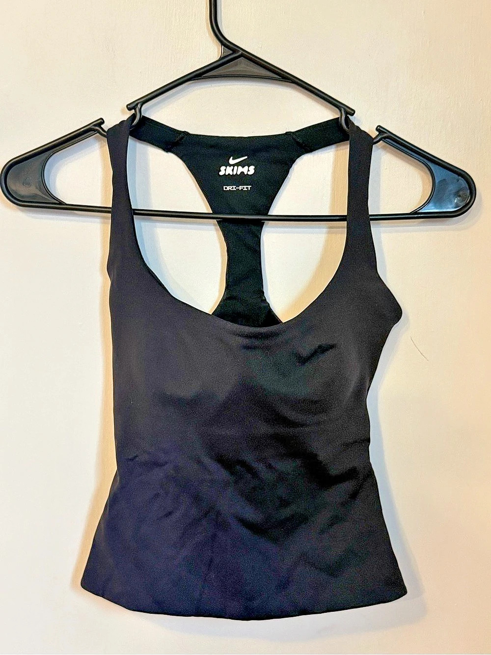 Nike Racerback Tank Top in Black Large NWT